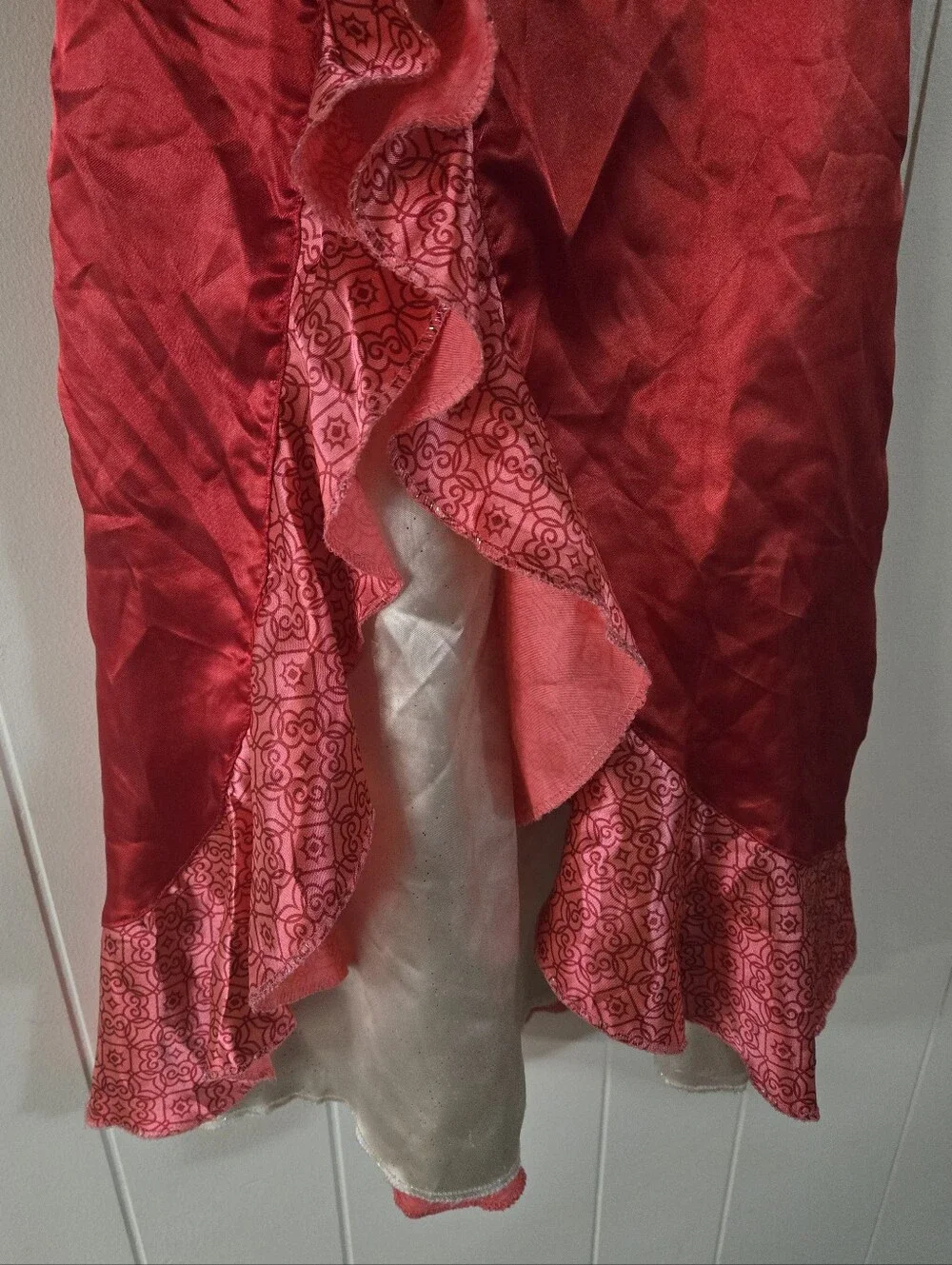 Disney Elena of Avalor Princess Costume Dress AND Wand - Size 3-4
